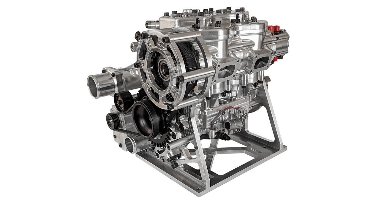 The Alpha Otto Rev Force two-stroke engine